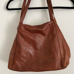 American Leather Co hobo leather bag
